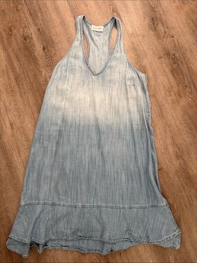 Bella Dahl Light Blue Racerback Dress
